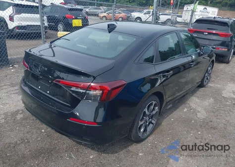 2025 Honda Civic Hybrid Sport/Sport Touring from USA, damaged, VIN 2HGFE4F85SH333567